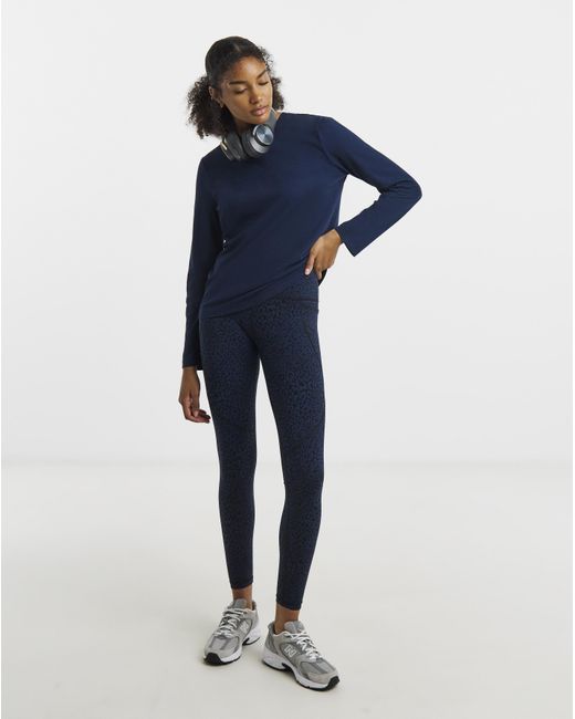 Sweaty Betty Blue Long Sleeve T-Shirt