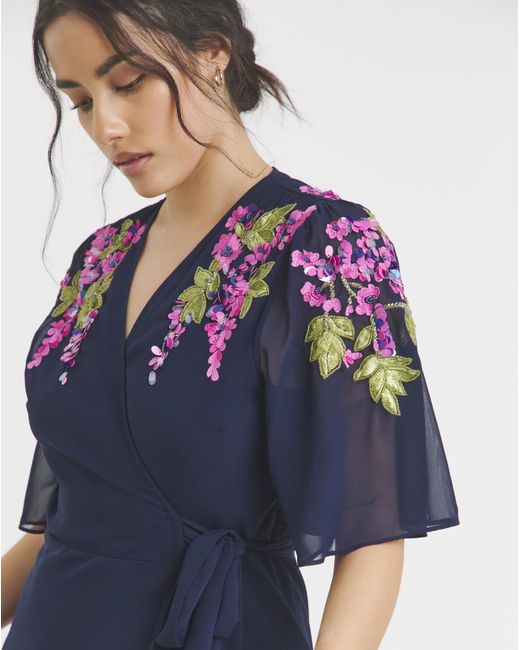 Hope & Ivy Blue Grace Maxi