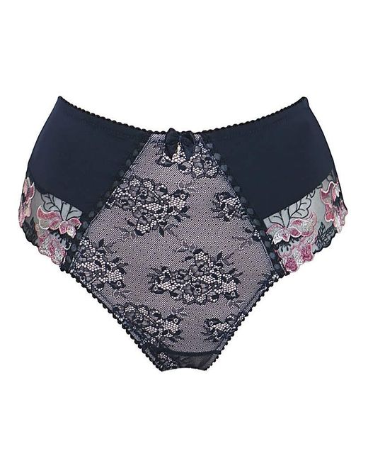 Pour Moi Multicolor Pour Moi Sofia Deep Knicker Midnt/Rose