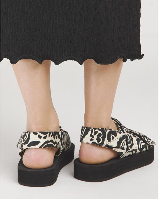 Simply Be Black Touch And Close Active Sandal Wide