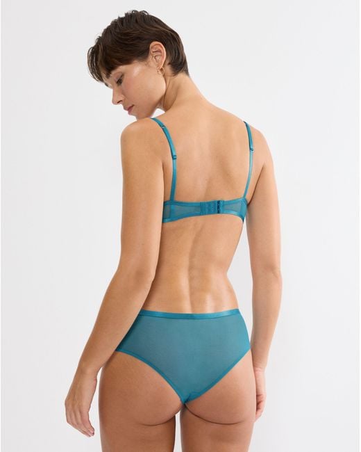 Triumph Blue Crazy Stupid Love Bra