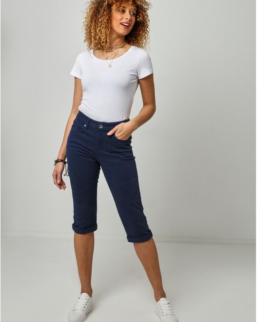 Joe Browns Blue Capri Pants