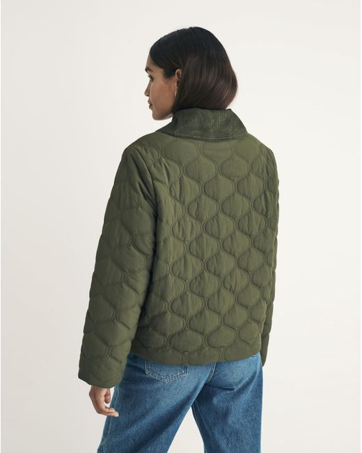 Nobody's Child Green Quilted Jacket