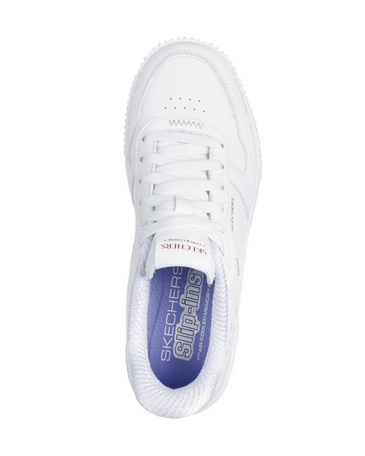Skechers White Jade Slip