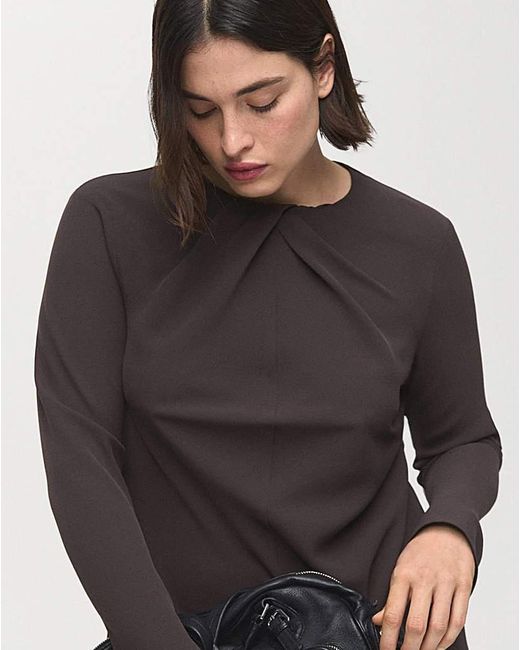 Mango Brown Mini Dress