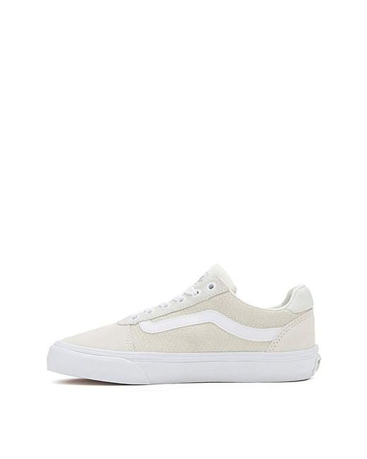Vans White Ward Deluxe Trainers