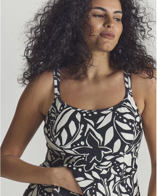 MAGISCULPT Multicolor Flatter Me Tankini Top