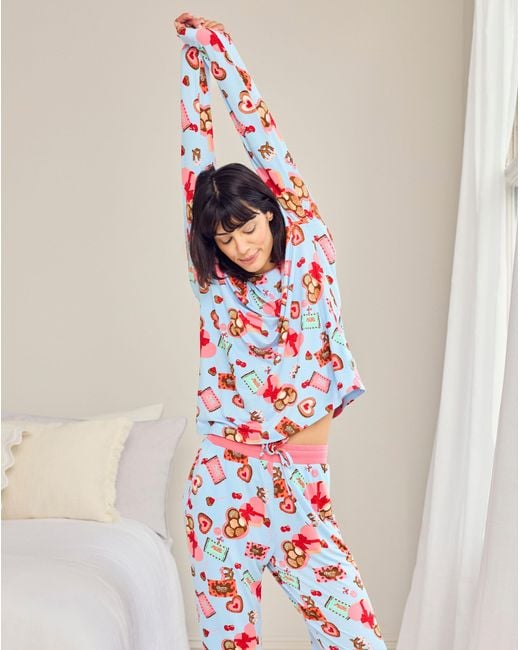 Chelsea Peers Red Classic Long Sleeve Set