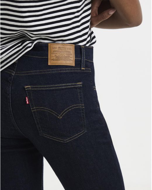 Levi's|Levis Blue Levi's 724 High Rise Straight Jeans