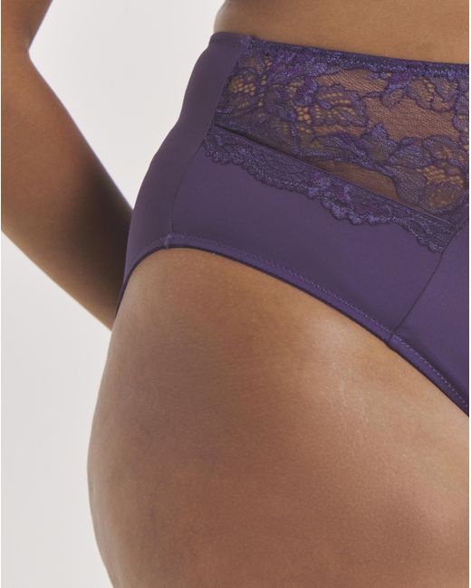 Pretty Secrets Purple Ella 2 Pack Full Knickers