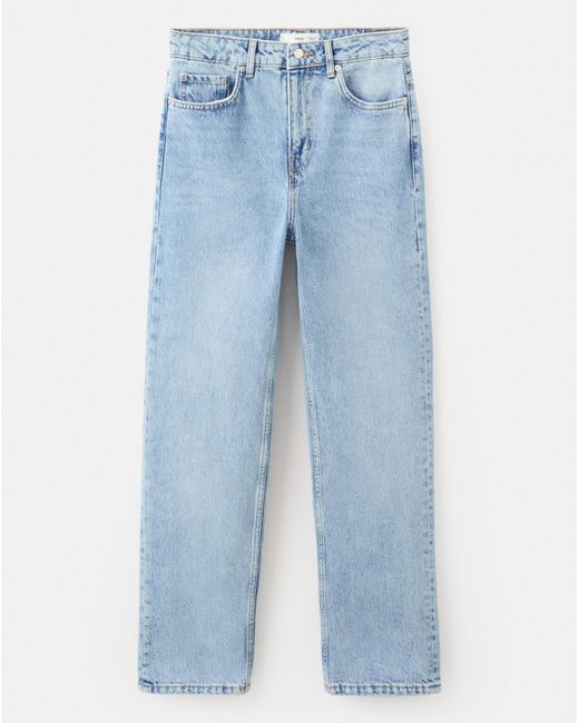 Mango Blue Straight Jean