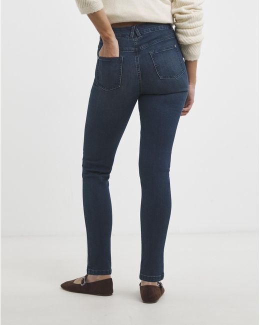 Simply Be Blue Super Stretch Denim Slim Jeans