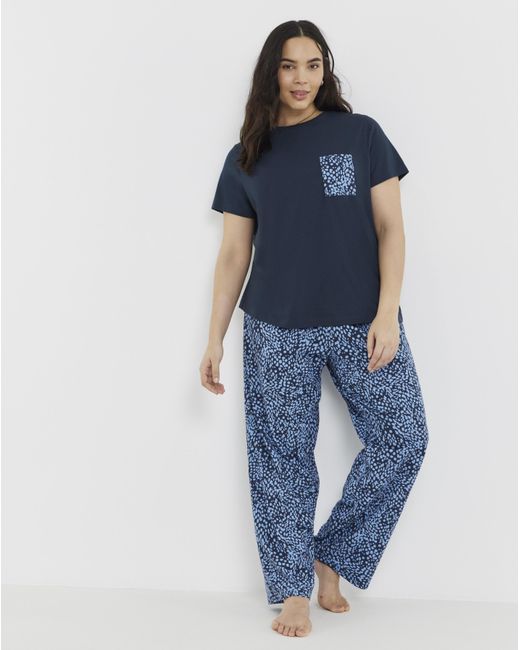 Pretty Secrets Blue Value 2Pk Animal Pyjamas
