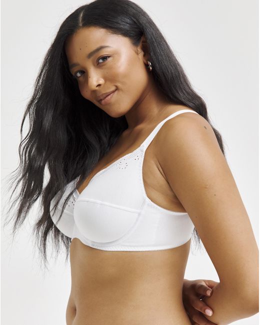 Bestform White Emily Classic Full Cup Bra
