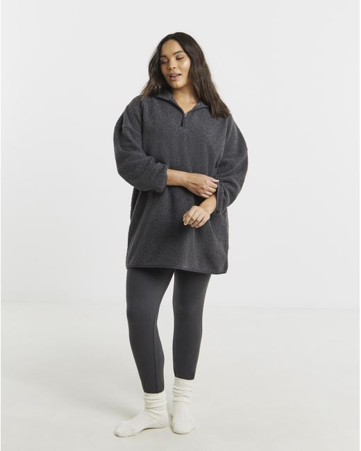 Pretty Secrets Black Hooded Dress & Legging