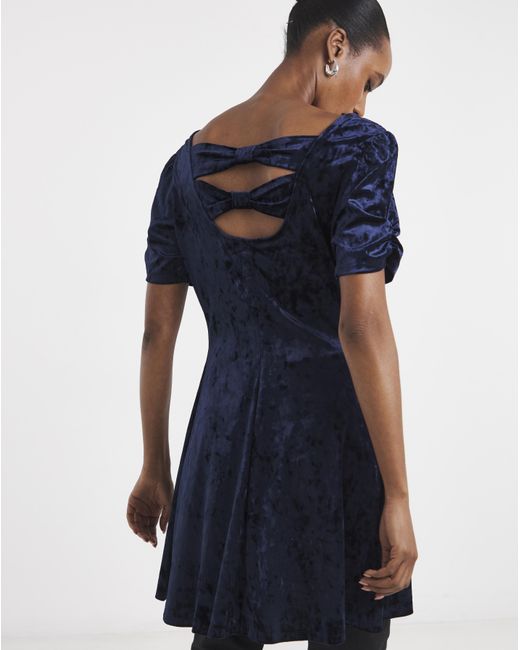 Joe Browns Blue Simply Perfect Velour Tunic