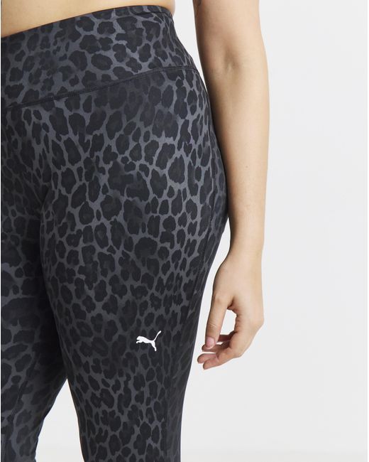 PUMA Gray Essential Spotted Haze Leggings