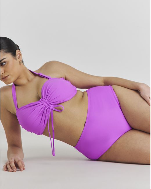 Simply Be Pink Katerini Bikini Briefs