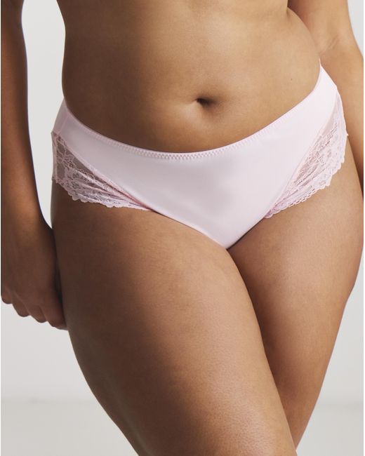 Pretty Secrets Pink Adrianne Midi Briefs