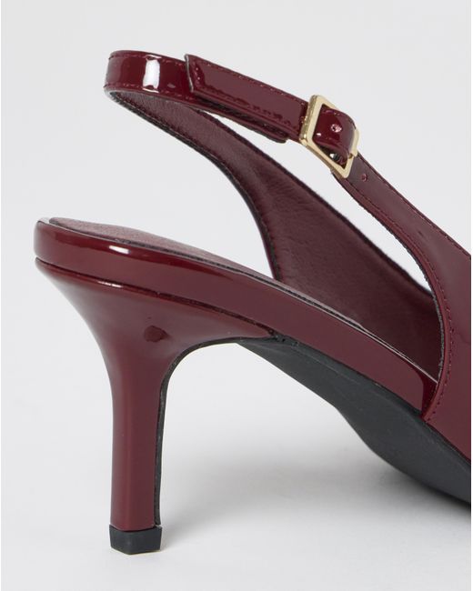 Simply Be Blue Peep Toe Heels Extra Wide Fit
