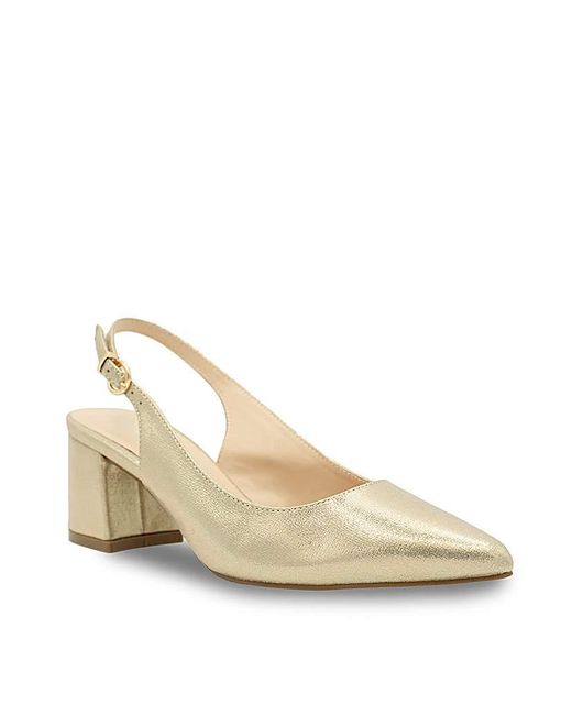 Paradox London Natural Flynn Wide Fit Heels