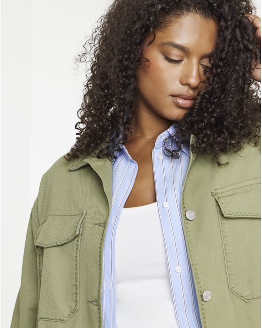 Simply Be Green Utility Jacket