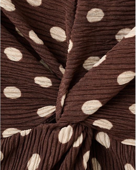 Mango Brown Dress Pomi