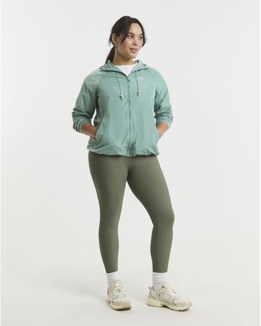 Snowdonia Green Bubble Hem Jacket