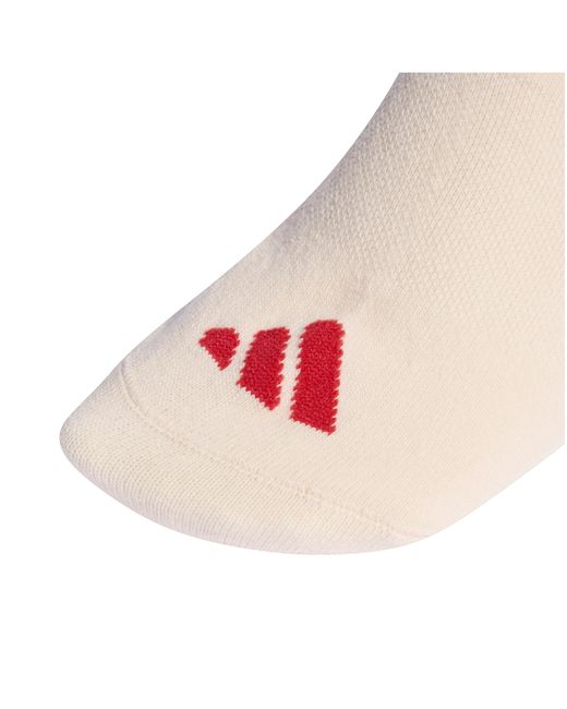 Adidas White Strawberry 3 Pack Socks