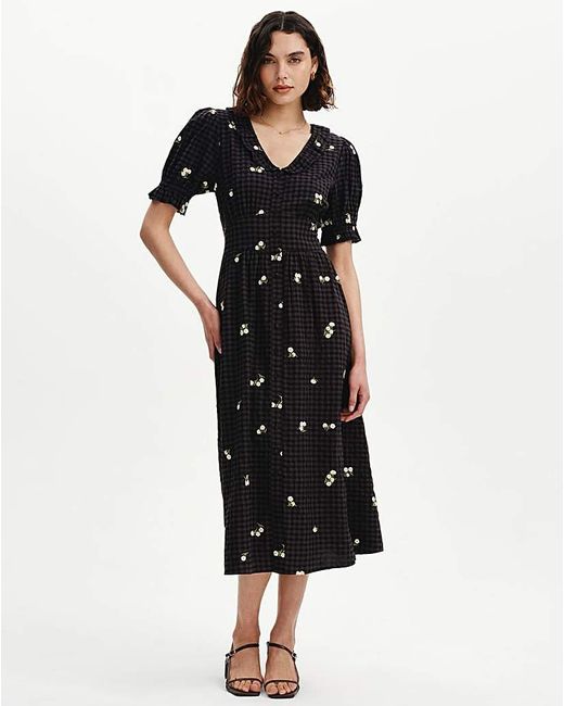 Finery London Black Aoife Dress