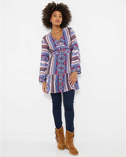 Joe Browns Blue Blissful Boho Tunic Dress