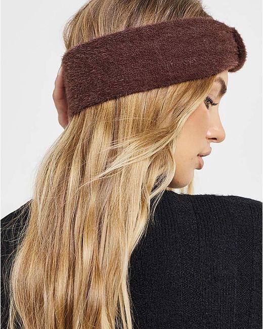 Simply Be Black Fluffy Knot Headband
