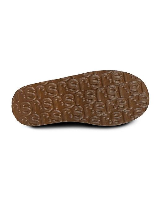 Just Sheepskin Brown Platform Outdoor Boots