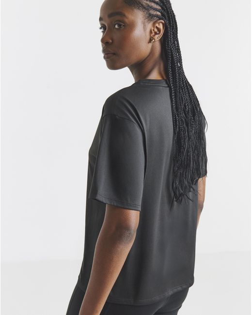 PUMA Black Essential Relaxed T-Shirt