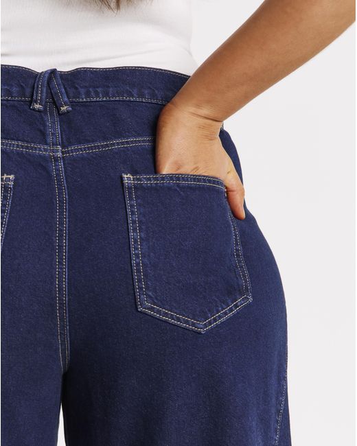 Simply Be Blue Authentic Tapered Leg Jeans