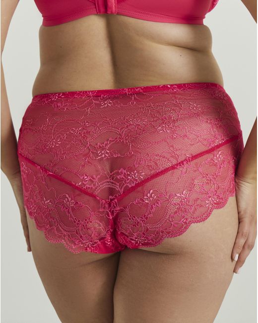 Elomi Red Darcie Shorts