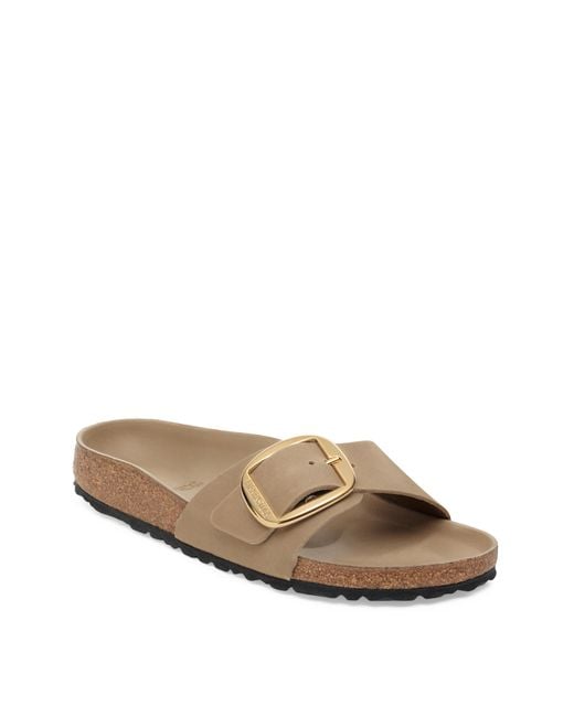 Birkenstock Natural Madrid Lea Buckle Sandals