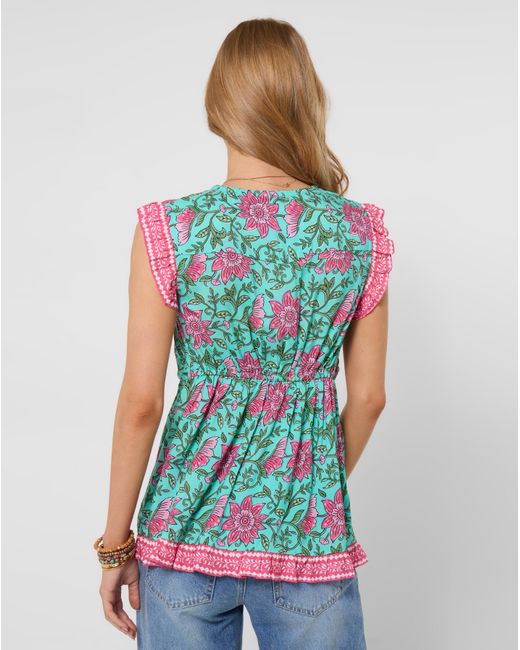 Joe Browns Blue Summer Days Printed Top