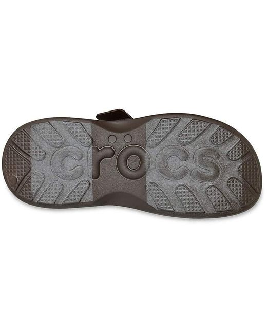 CROCSTM Brown Soho Two Strap Sandal