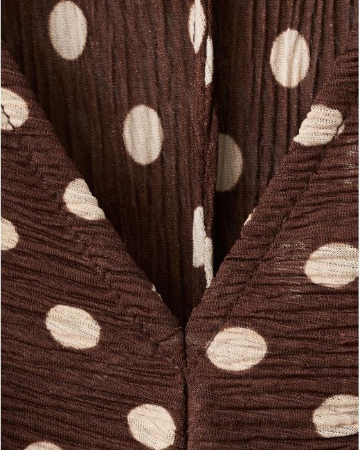 Mango Brown Dress Pomi