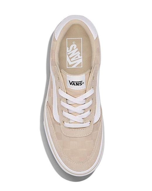 Vans White Brooklyn Ls Trainers