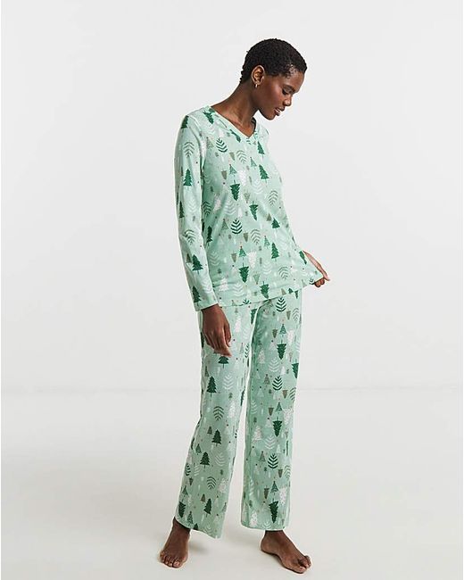 JD Williams Green Value Pj Set