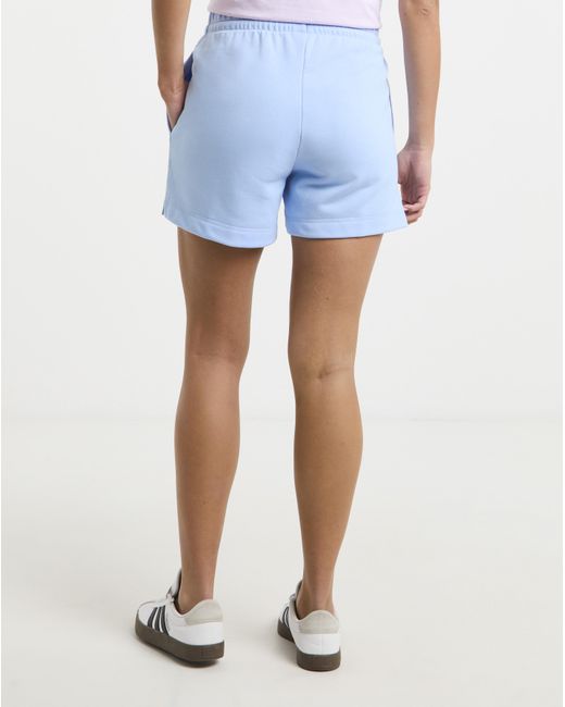 Adidas Blue Linear Logo Shorts