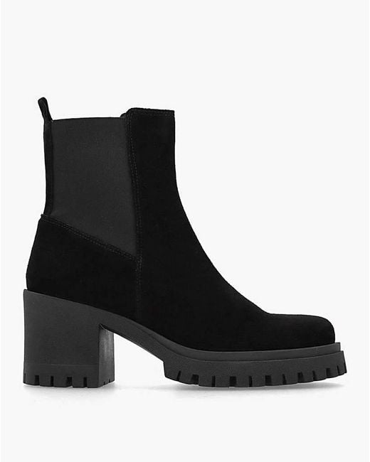 Daniel Footwear Black Daniel Luxor Suede Chelsea Boots