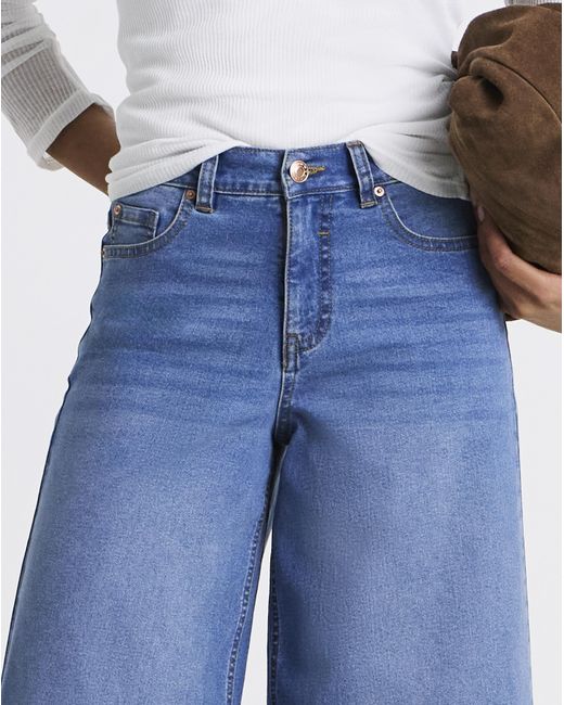 Simply Be Blue 24/7 Culotte Jeans
