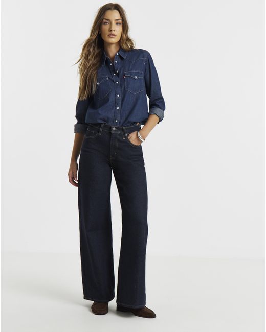 Levi's Blue Ultimate Western Shirt
