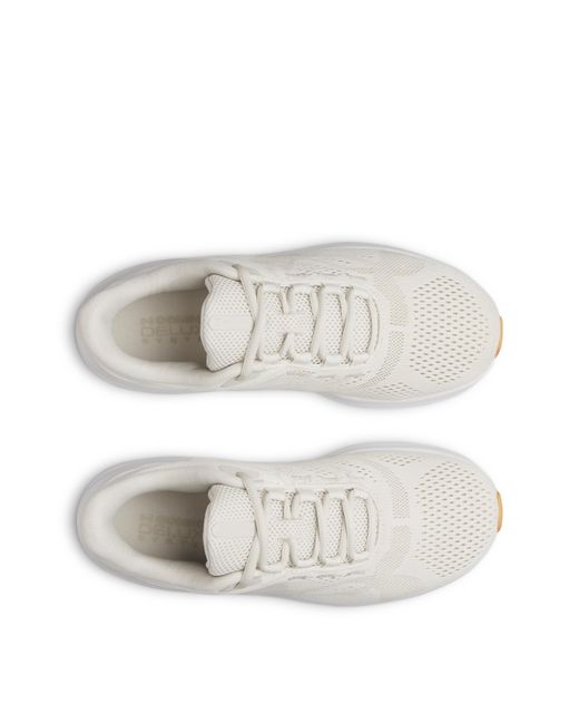 Under Armour White Charged Pursuit Trainers