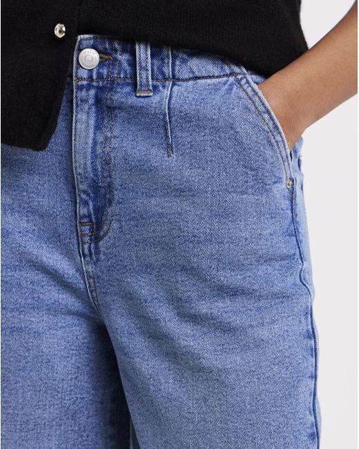 Simply Be Blue Light Wash 99/1 Crop Wide Jean
