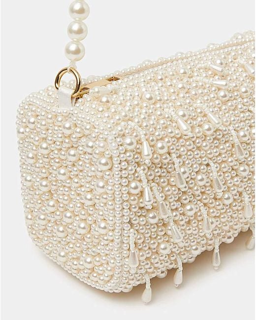 Accessorize Natural Drop Bead Shoulder Bag