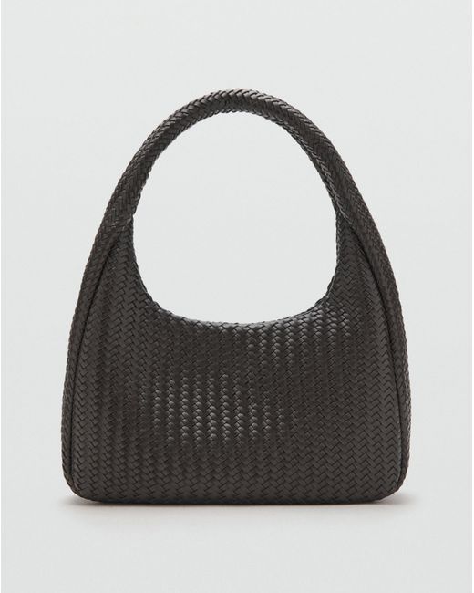Mango Black Medium Shoulder Bag